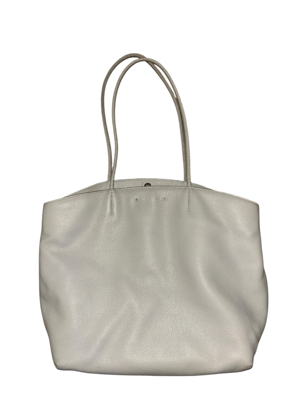 Marc Jacobs Supple Leather Tote Bag in Cadet Grey